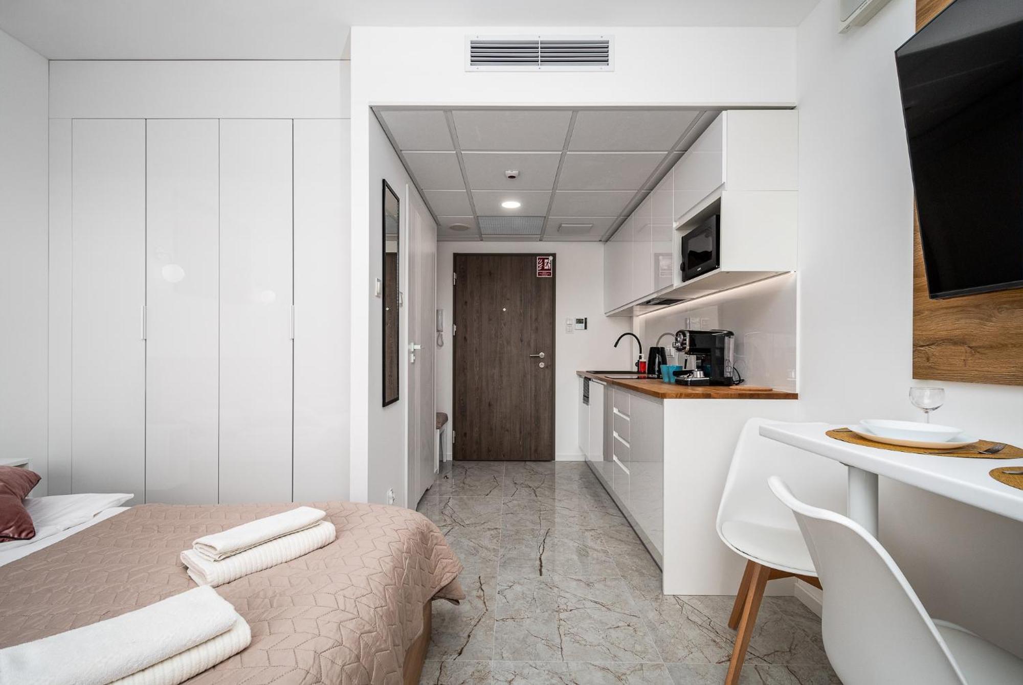 Pileckiego 59 Free Parking By Perfect Apart Warschau Zimmer foto